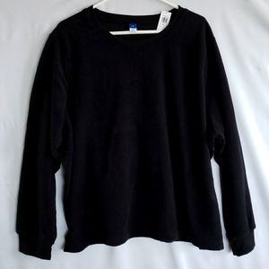OLD NAVY Waist Length Long Sleeve Fleece Top - XXL